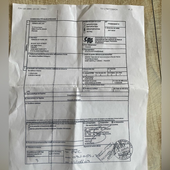 Hermes 30 Birkin in Green Crocodile - Picture 12 of 12